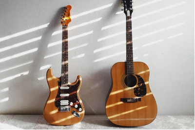 Vinn en gitar - Elgitar, akustisk gitar eller bass